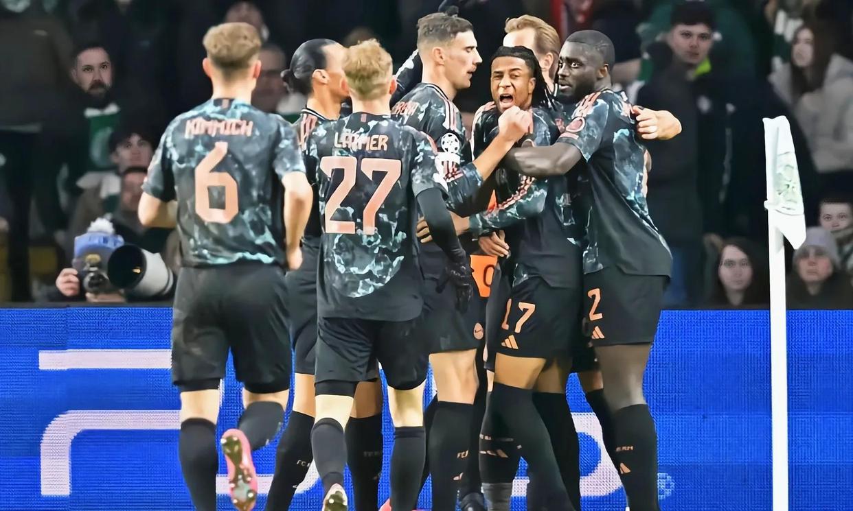 拜仁险胜,锁定欧冠资格赛区位置 拜仁险胜,锁定欧冠资格赛区位置